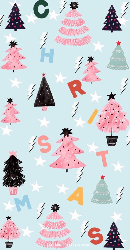 Preppy Christmas wallpapers