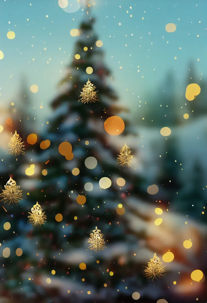 Christmas Tree Wallpaper Full HD