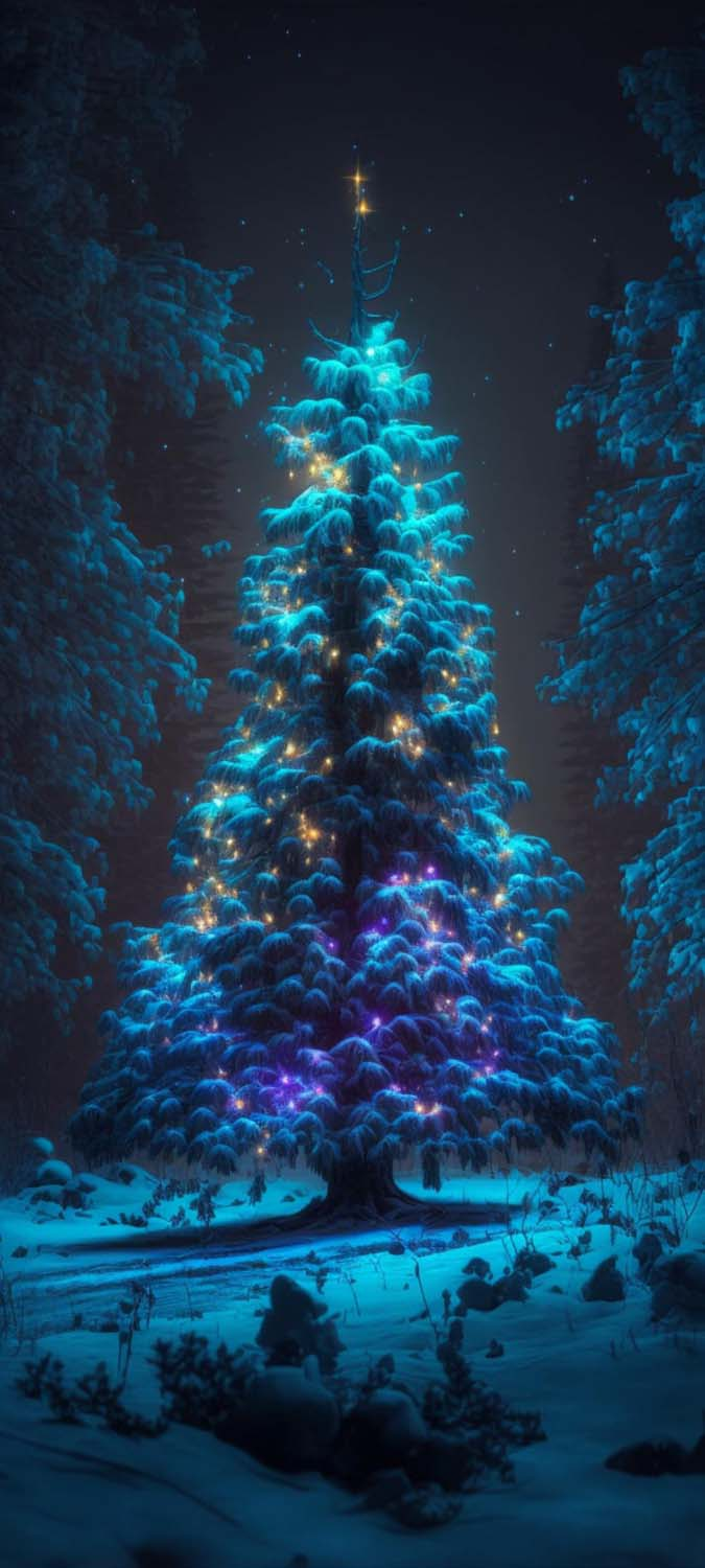 Christmas Tree Wallpaper Full HD