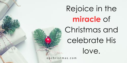 Merry Christmas Christian Quotes for Cards