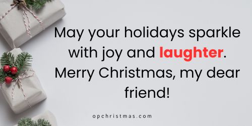 Merry Christmas Wishes for Friends