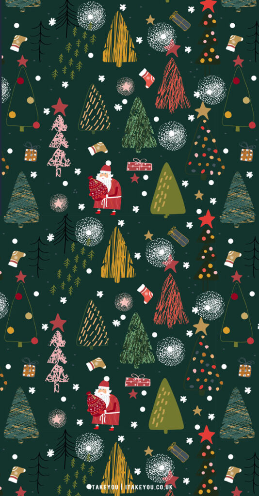 Preppy Christmas wallpapers