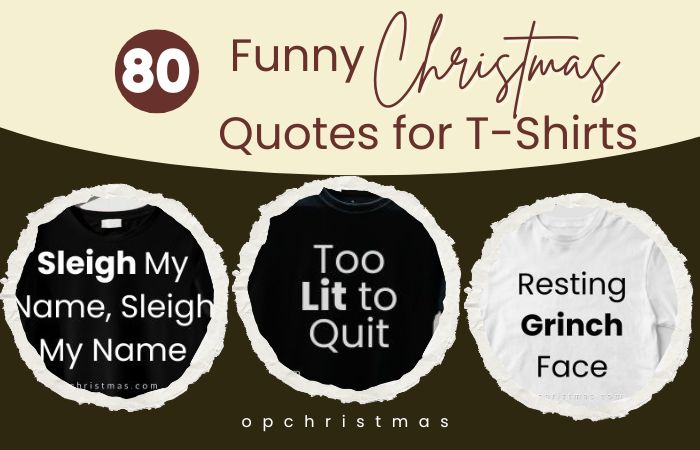 Funny Christmas Quotes for T-Shirts