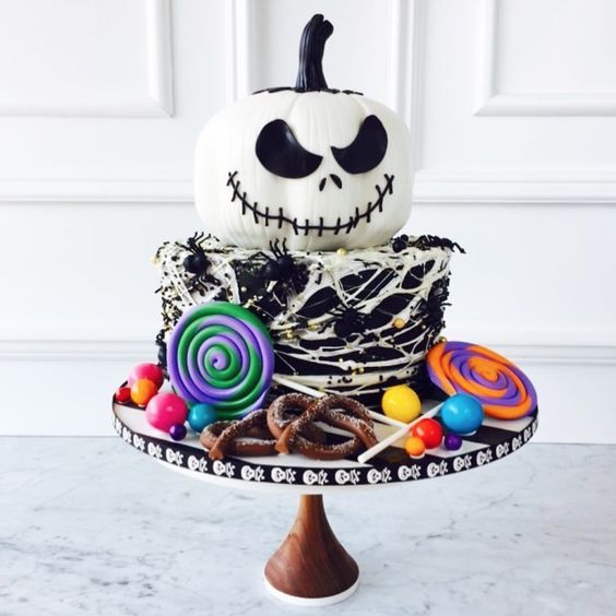 Nightmare Before Christmas Cake