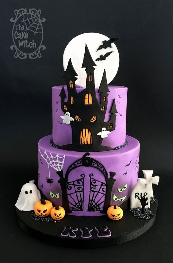 Nightmare Before Christmas Cake