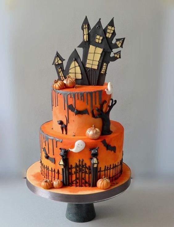 Nightmare Before Christmas Cake