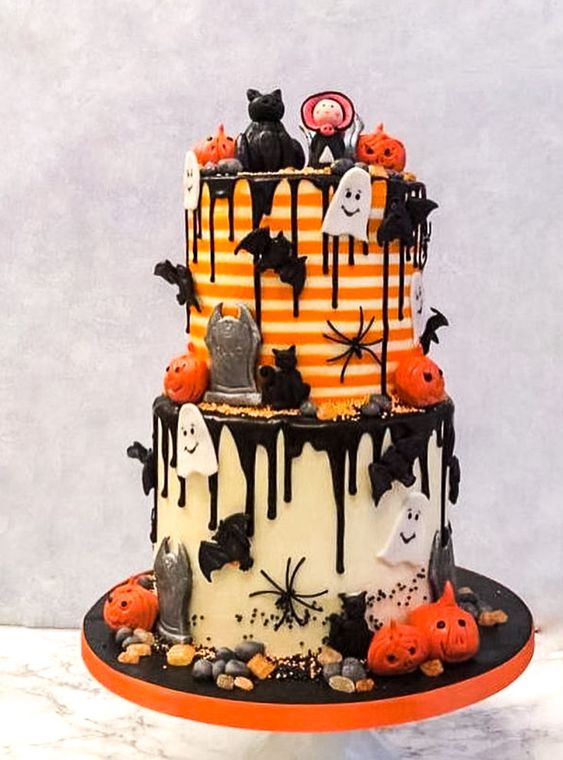 Nightmare Before Christmas Cake