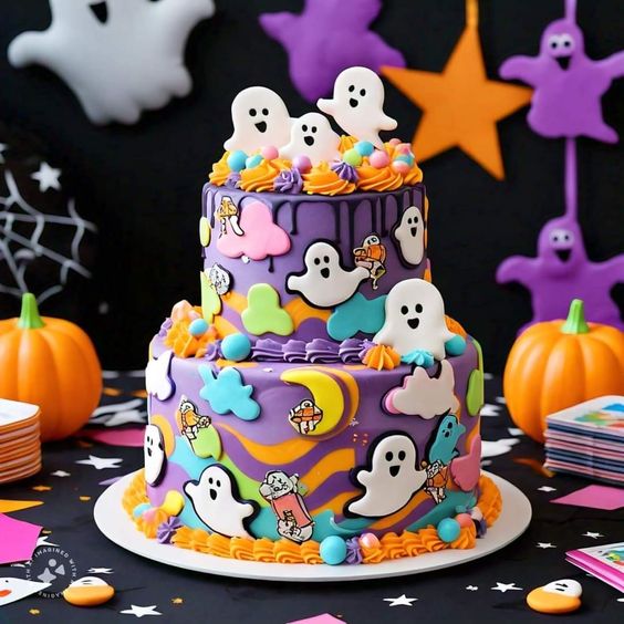 Nightmare Before Christmas Cake