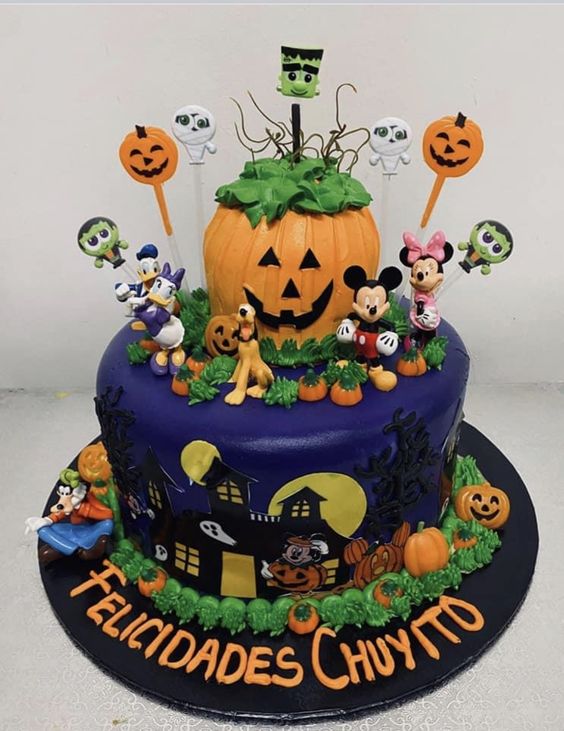 Nightmare Before Christmas Cake