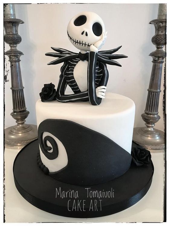 Nightmare Before Christmas Cake