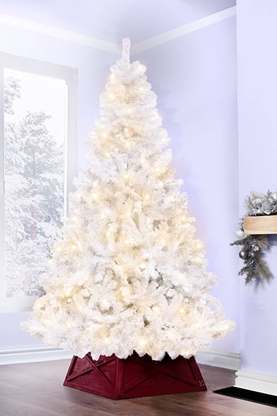 White Christmas Tree 13