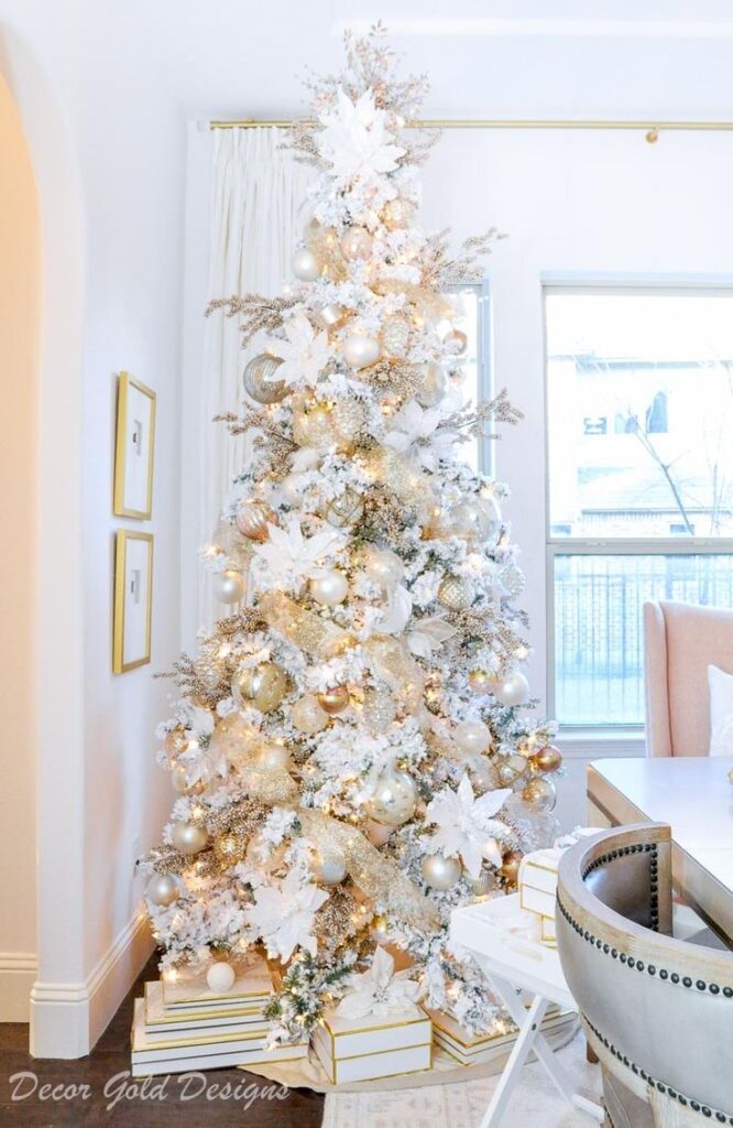 White Christmas Tree 30