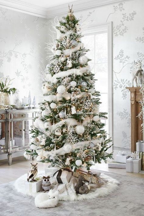 White Christmas Tree 4