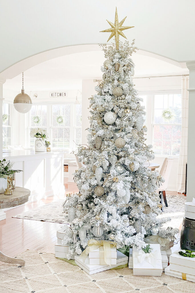 White Christmas Tree 8