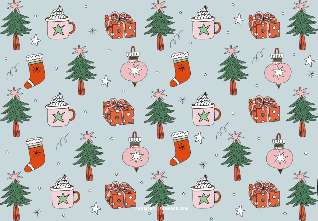 preppy christmas wallpaper laptop