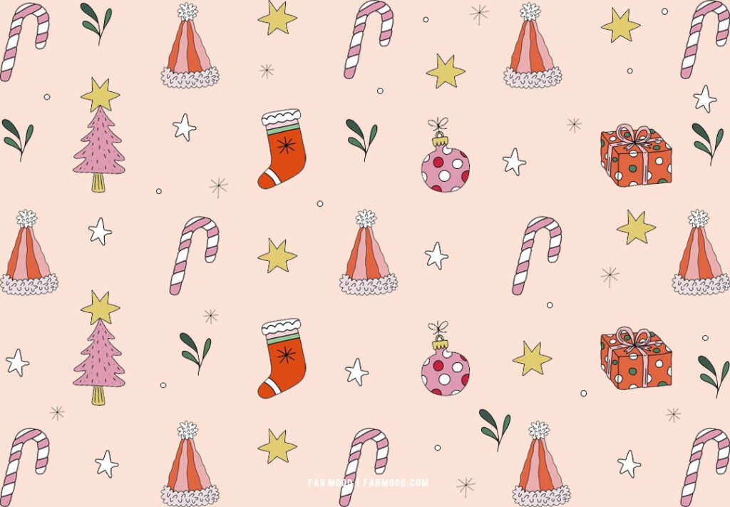 preppy christmas wallpaper laptop