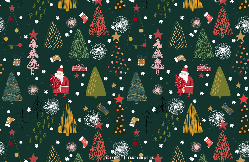 preppy christmas wallpaper laptop