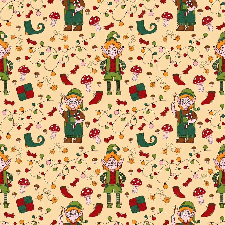 preppy christmas wallpaper