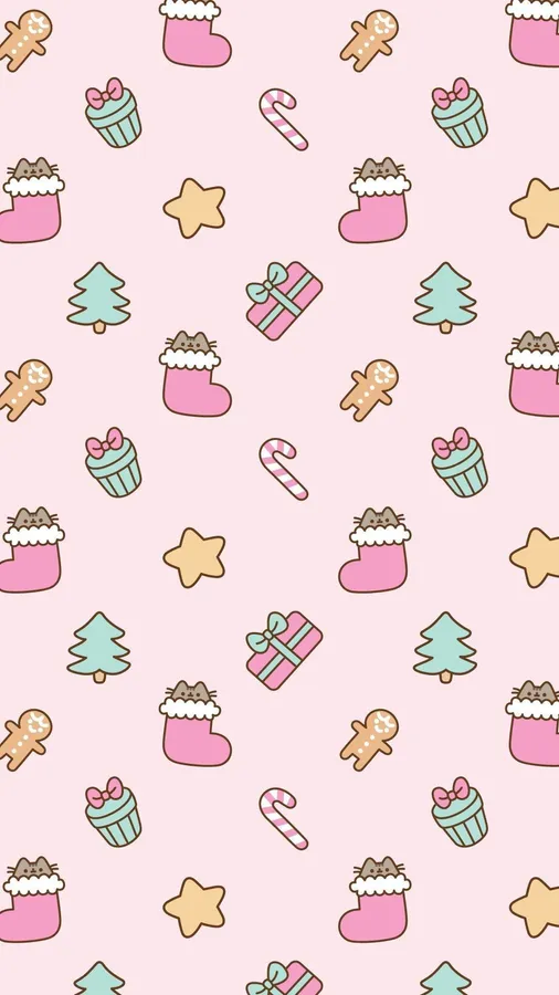 preppy christmas wallpaper