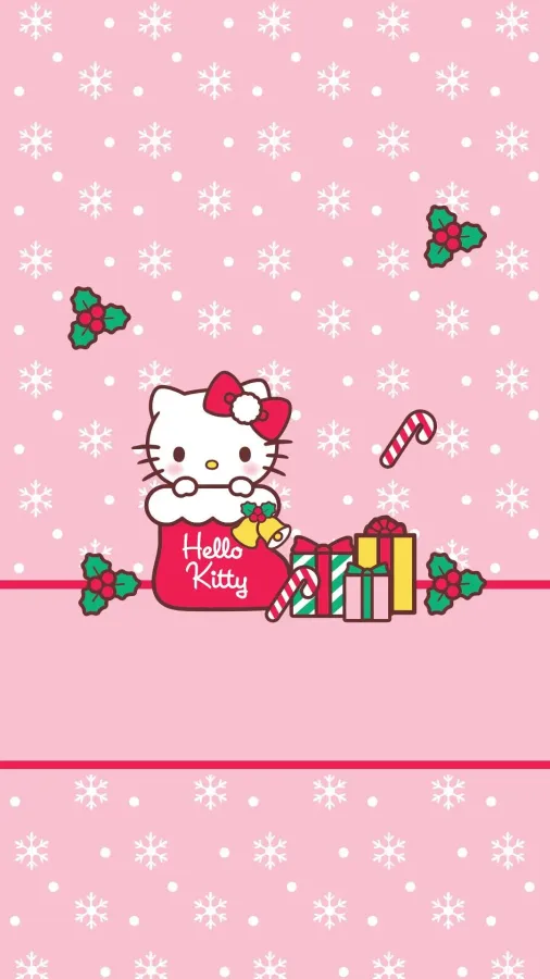 Christmas Hello Kitty Wallpapers