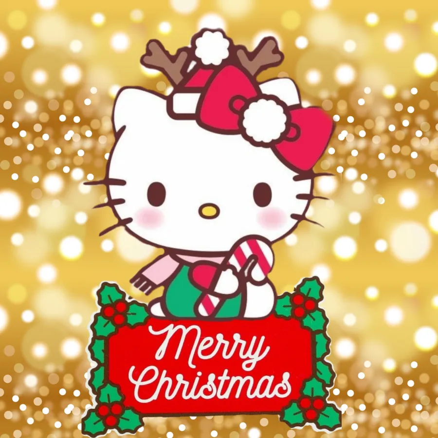 Christmas Hello Kitty Wallpapers